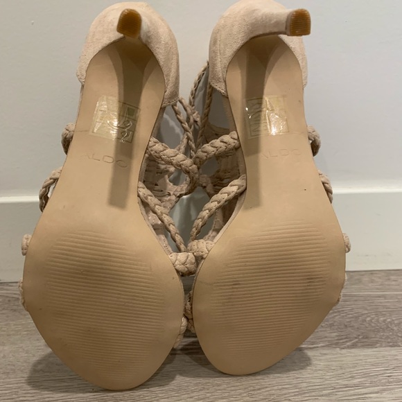 Aldo Sinfony Braided Caged Heels - Picture 4 of 4